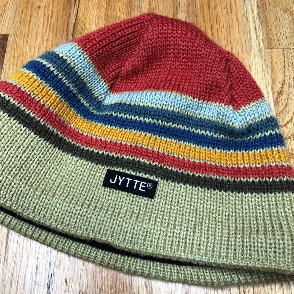 Jytte Multicolor Rainbow Beanie